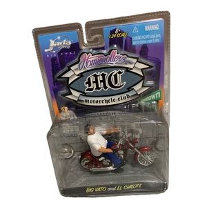 JADA TOYS HOMIE ROLLERZ MC MOTORCYCLE CLUB BIG VATO and EL CHILOTE 1:24